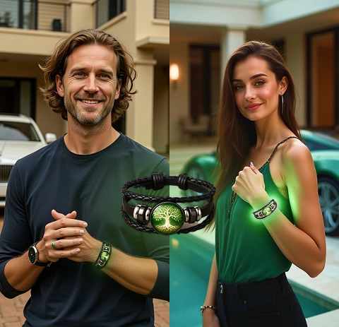 Personas con la pulsera BRAVYA