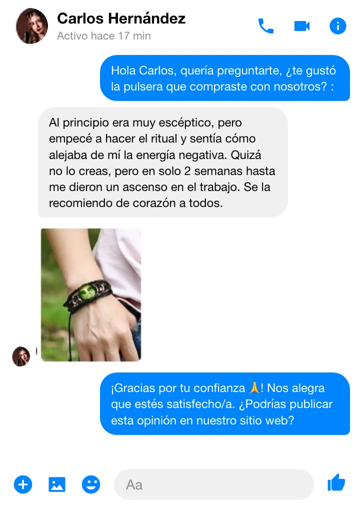 Reseña de cliente 1